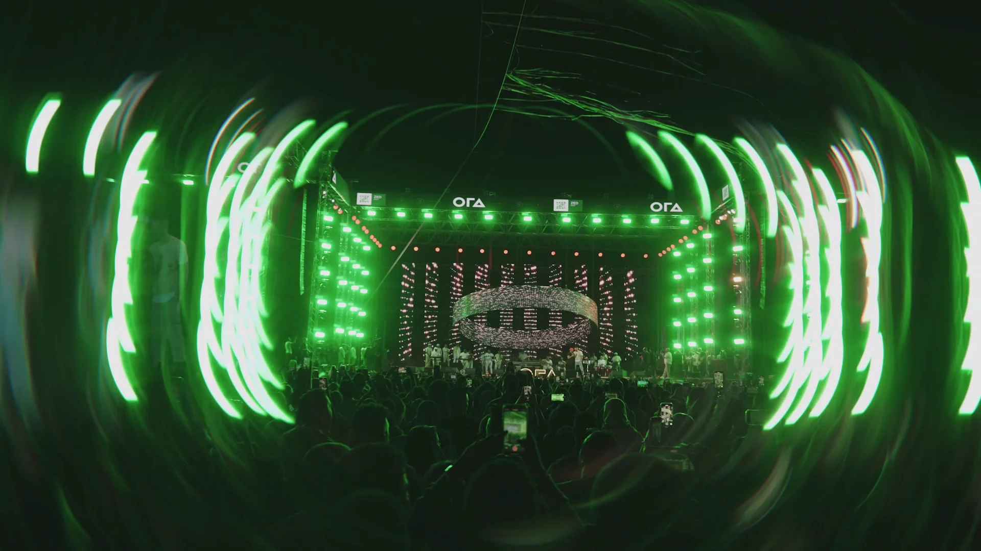 Tamer Hosny concert in Egypt